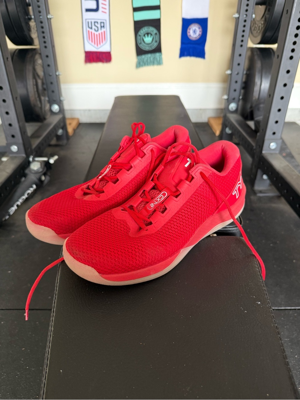 TYR Red Athletic Trainer Shoe